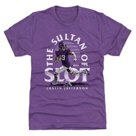 Justin Jefferson Men's Premium T-Shirt | 500 LEVEL