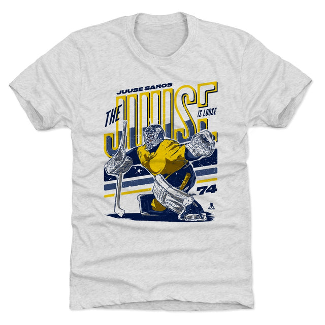 Juuse Saros Men's Premium T-Shirt | 500 LEVEL