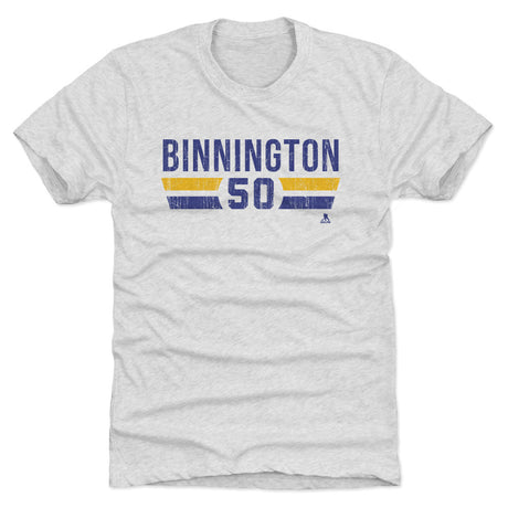 Jordan Binnington Men's Premium T-Shirt | 500 LEVEL