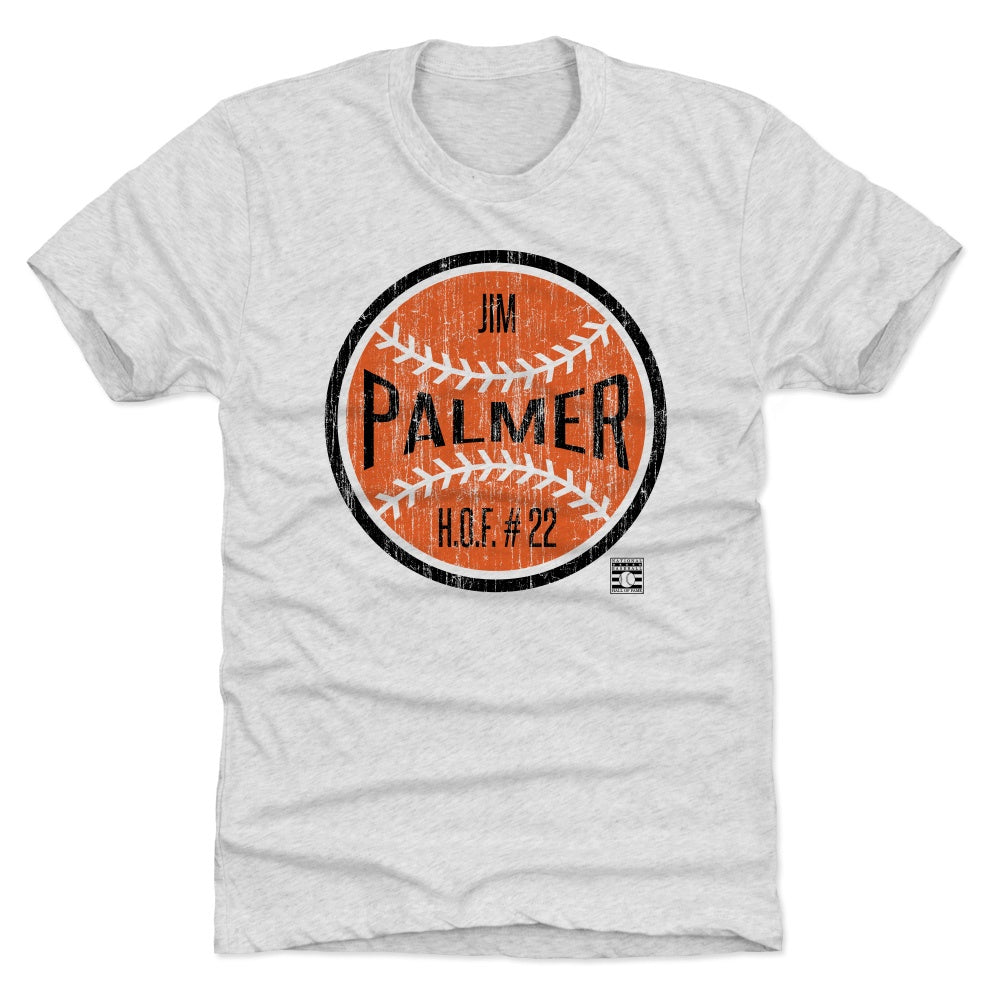 Baltimore Orioles Men's 500 Level Jim Palmer Baltimore Gray T-Shirt