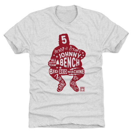Johnny Bench Men's Premium T-Shirt | 500 LEVEL