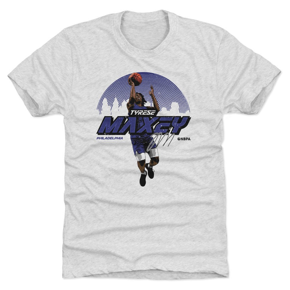 Tyrese Maxey Men's Premium T-Shirt | 500 LEVEL