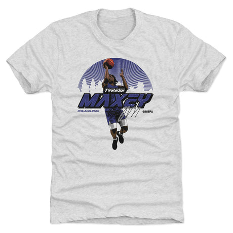 Tyrese Maxey Men's Premium T-Shirt | 500 LEVEL