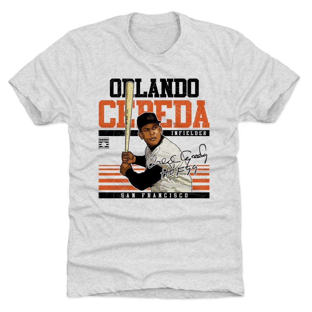 Orlando Cepeda Men's Premium T-Shirt | 500 LEVEL
