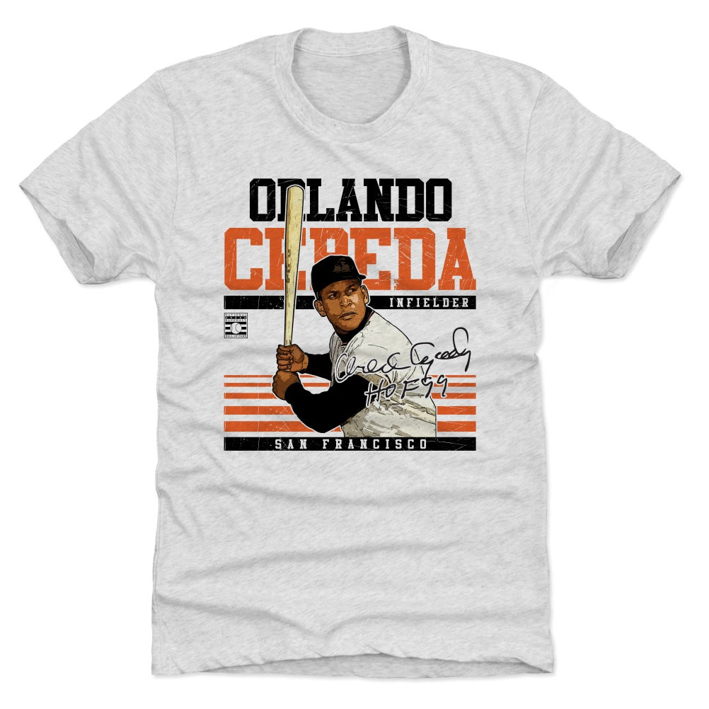 Orlando Cepeda Men&#39;s Premium T-Shirt | 500 LEVEL