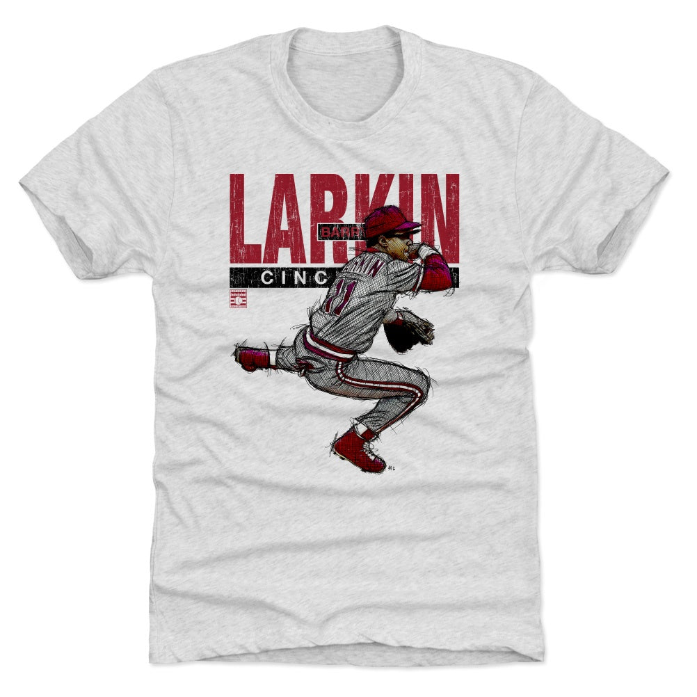 Barry Larkin Men&#39;s Premium T-Shirt | 500 LEVEL