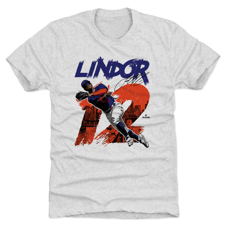 Francisco Lindor Men's Premium T-Shirt | 500 LEVEL