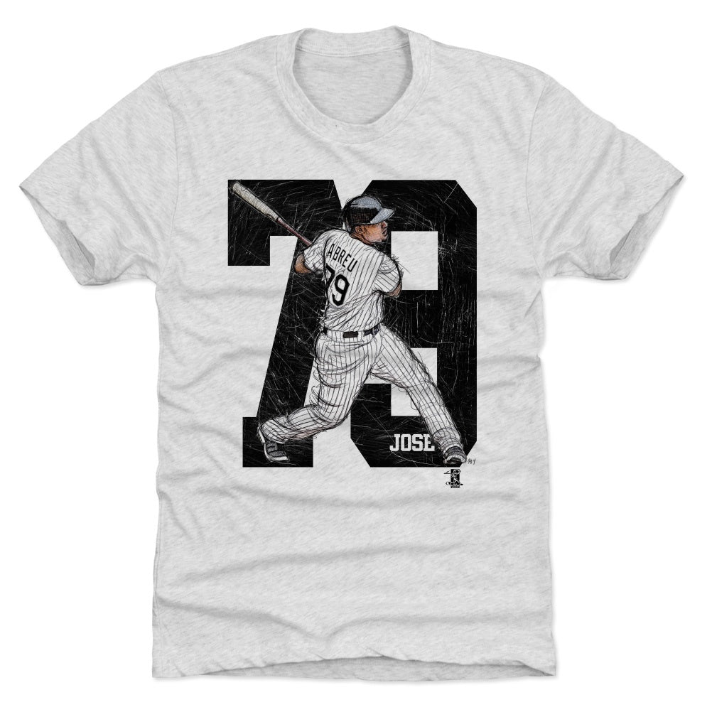 Chicago White Sox Men's 500 Level Jose Abreu Chicago White T-Shirt