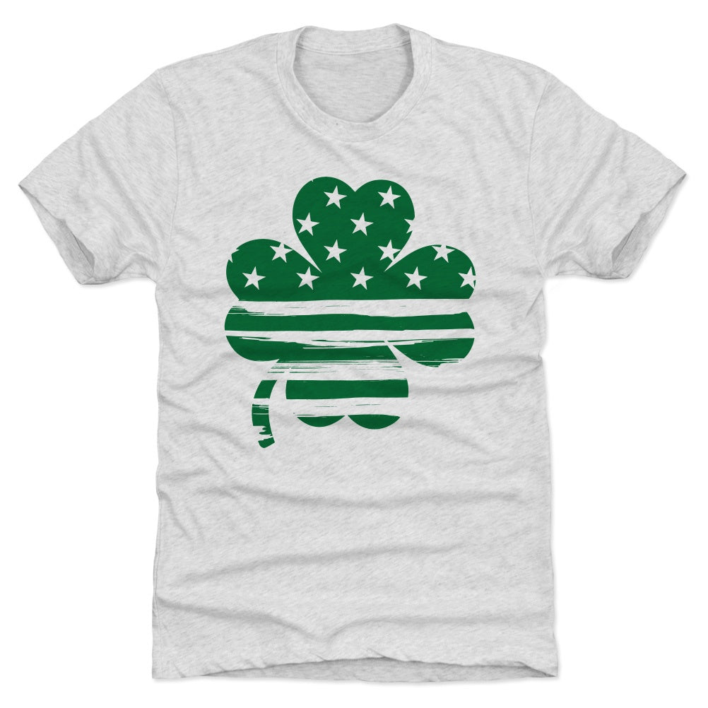 St. Patrick&#39;s Day 3 Leaf Clover Men&#39;s Premium T-Shirt | 500 LEVEL