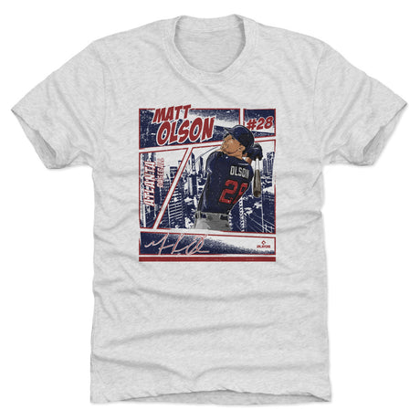 Matt Olson Men's Premium T-Shirt | 500 LEVEL