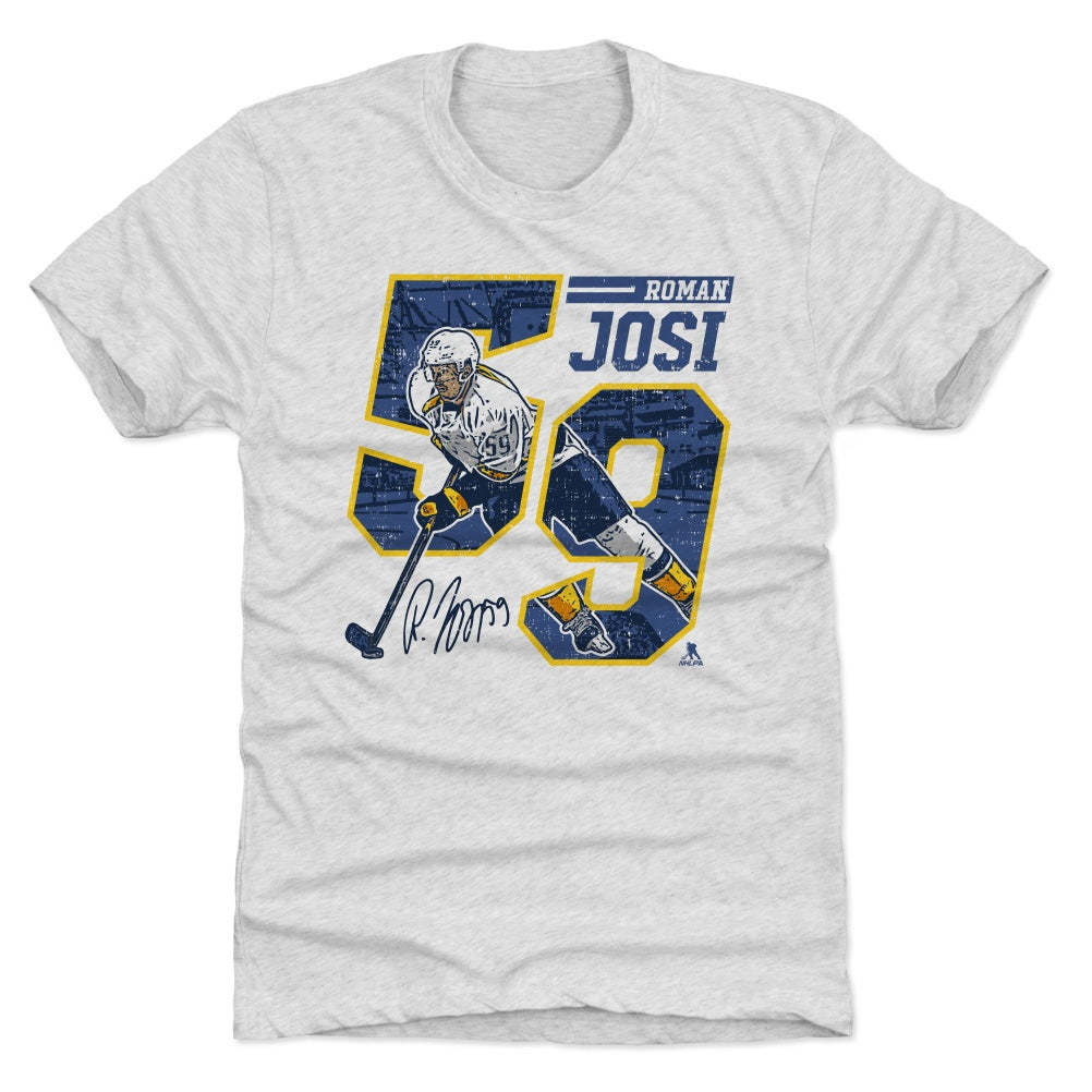 Roman Josi Men's Premium T-Shirt | 500 LEVEL