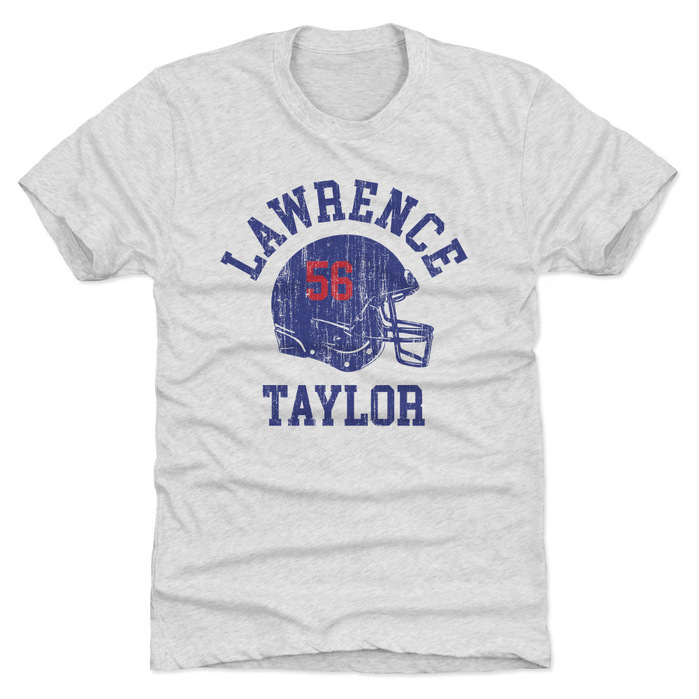 Lawrence Taylor Men's Premium T-Shirt - Tri Ash - New York | 500 Level