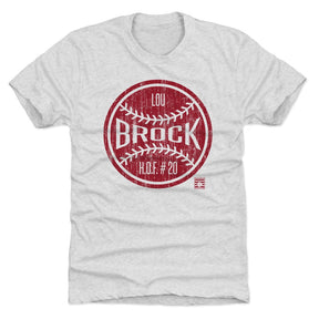 Lou Brock Men's Premium T-Shirt | 500 LEVEL