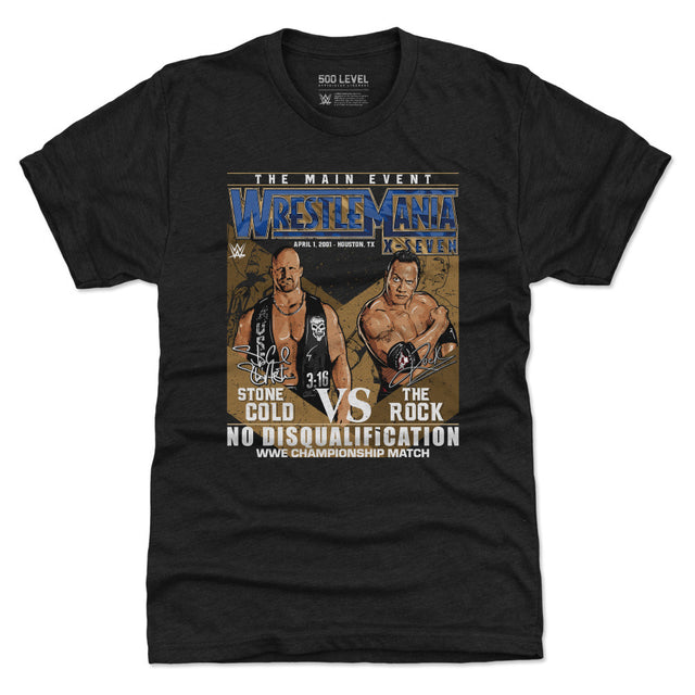Wrestlemania Men's Premium T-Shirt | 500 LEVEL