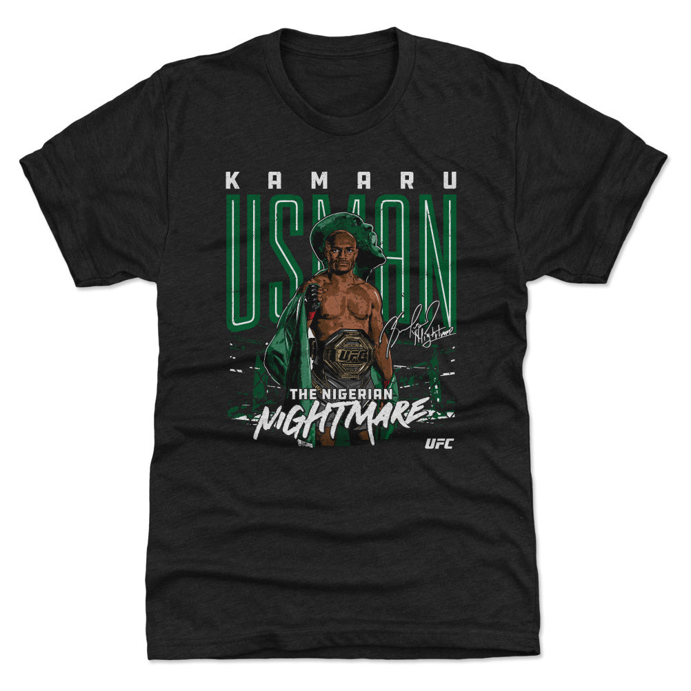 Kamaru Usman Men's Premium T-Shirt | 500 LEVEL