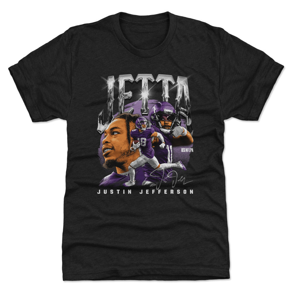 Justin Jefferson Men's Premium T-Shirt | 500 LEVEL