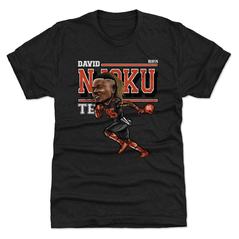 David Njoku Men&#39;s Premium T-Shirt | 500 LEVEL