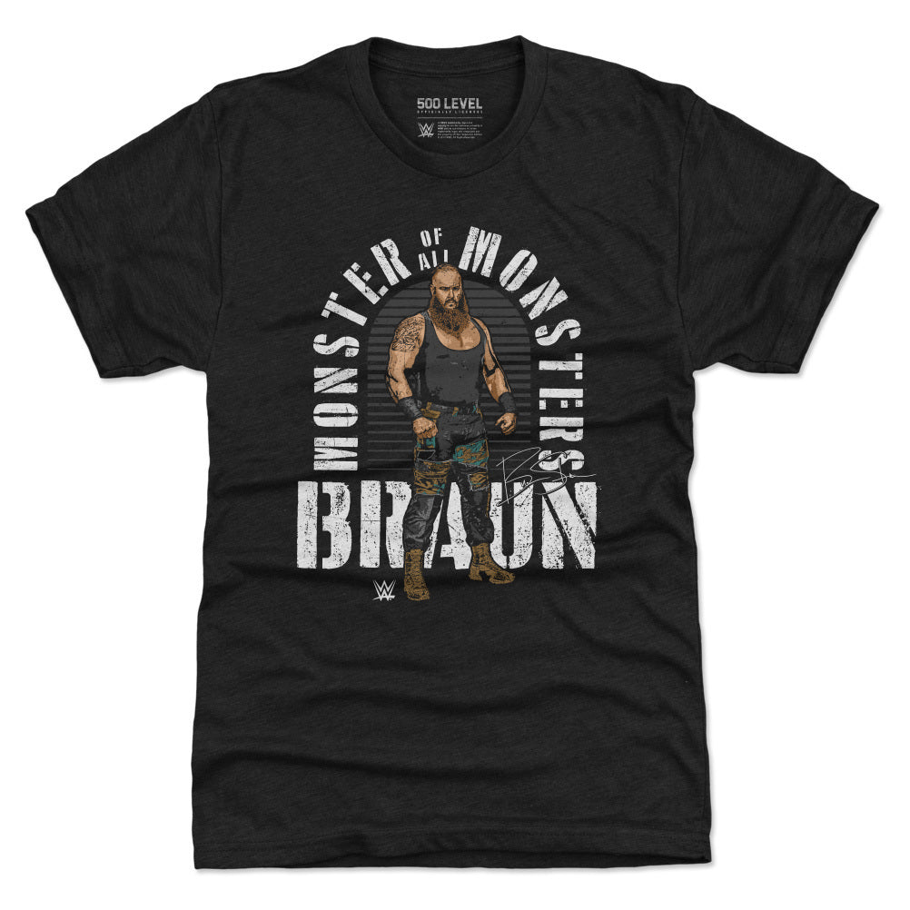 Braun Strowman Men&#39;s Premium T-Shirt | 500 LEVEL