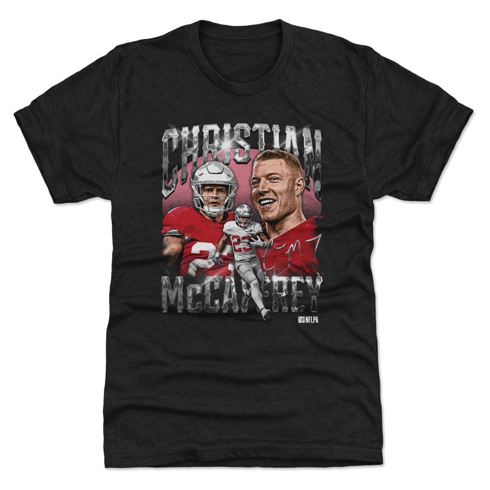 Christian McCaffrey Men's Premium T-Shirt | 500 LEVEL
