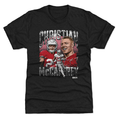 Christian McCaffrey Men's Premium T-Shirt | 500 LEVEL
