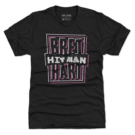Bret Hart Men's Premium T-Shirt | 500 LEVEL