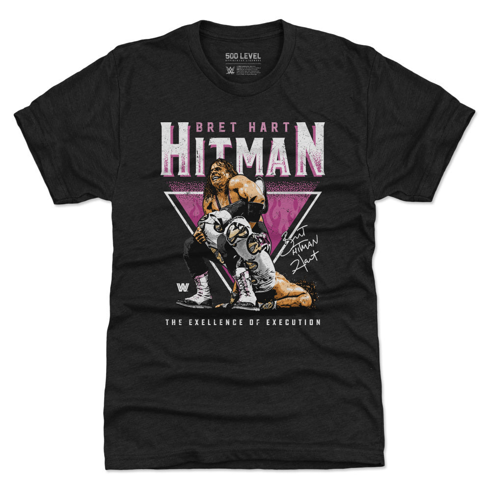 Bret Hart Men&#39;s Premium T-Shirt | 500 LEVEL