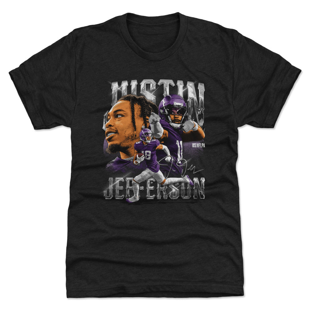 Justin Jefferson Men's Premium T-Shirt | 500 LEVEL