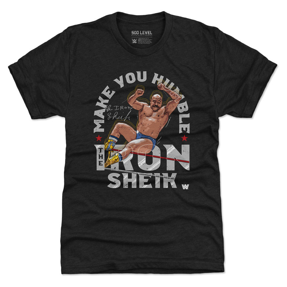 Iron Sheik Men&#39;s Premium T-Shirt | 500 LEVEL
