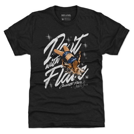Charlotte Flair Men's Premium T-Shirt | 500 LEVEL
