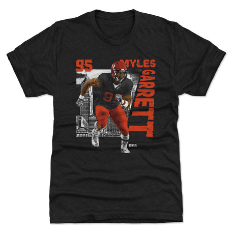 Myles Garrett Men's Premium T-Shirt | 500 LEVEL