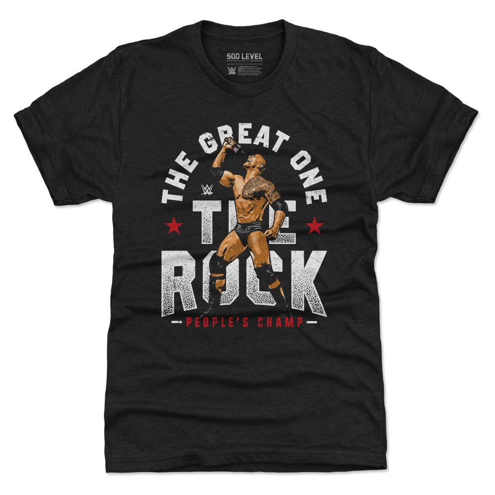 The Rock Men&#39;s Premium T-Shirt | 500 LEVEL