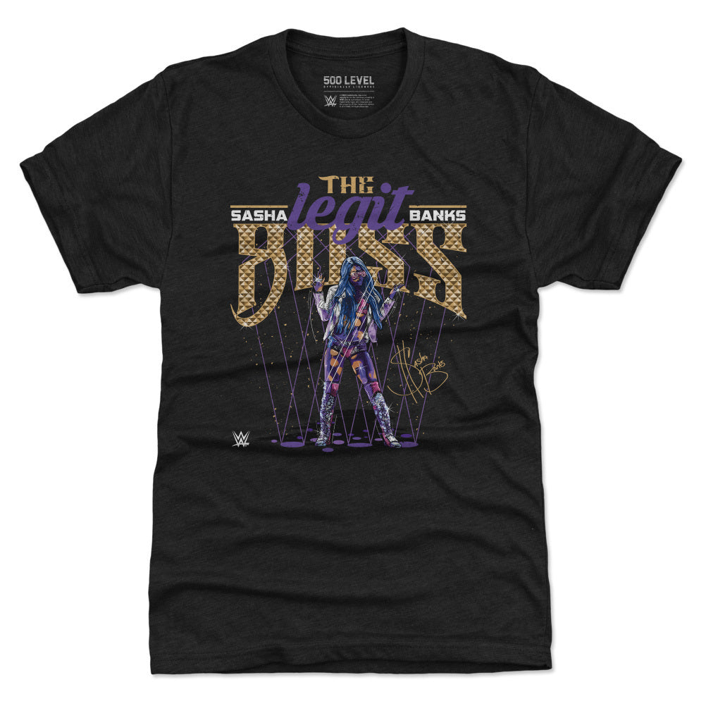 Sasha Banks Men&#39;s Premium T-Shirt | 500 LEVEL