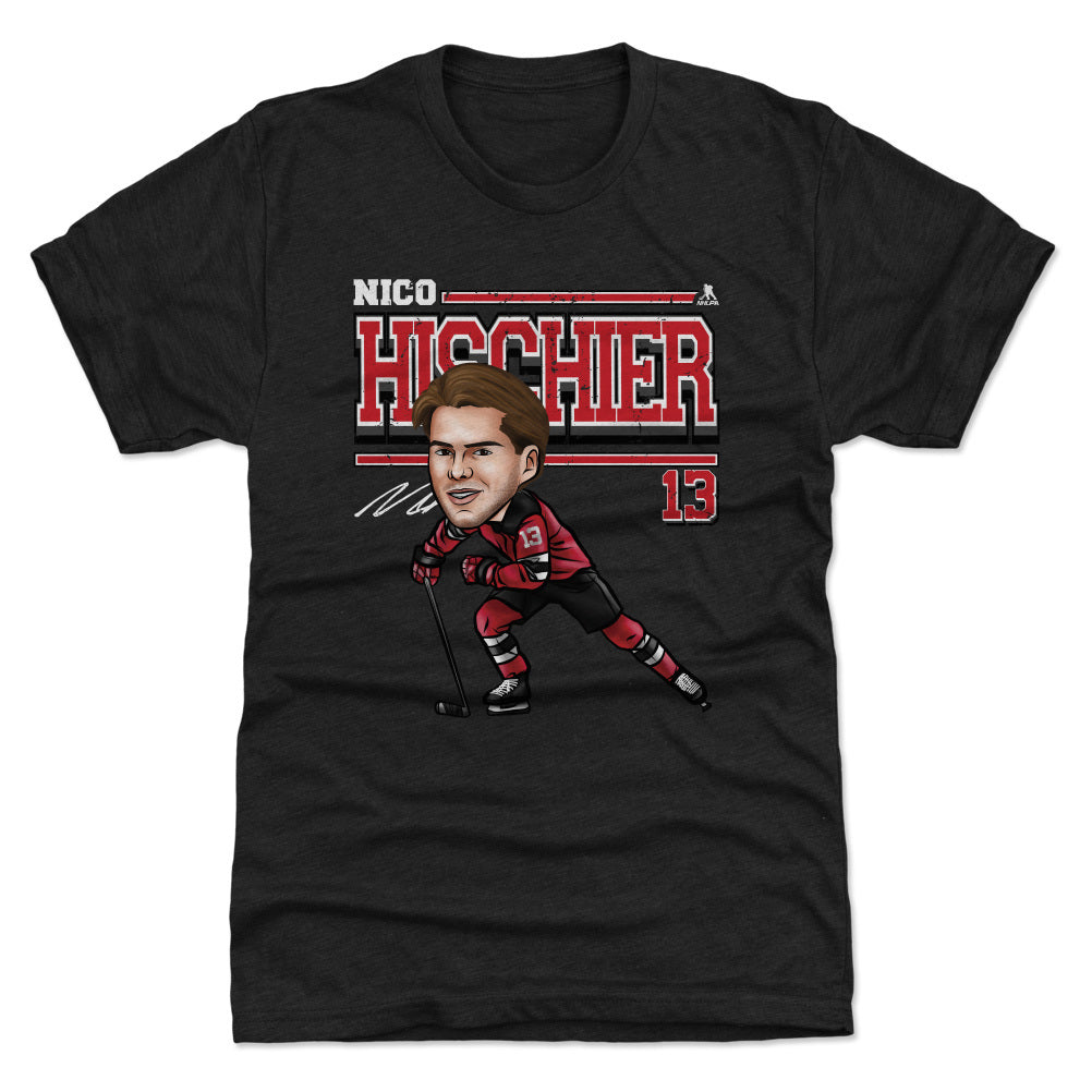 Nico Hischier Men's Premium T-Shirt | 500 LEVEL