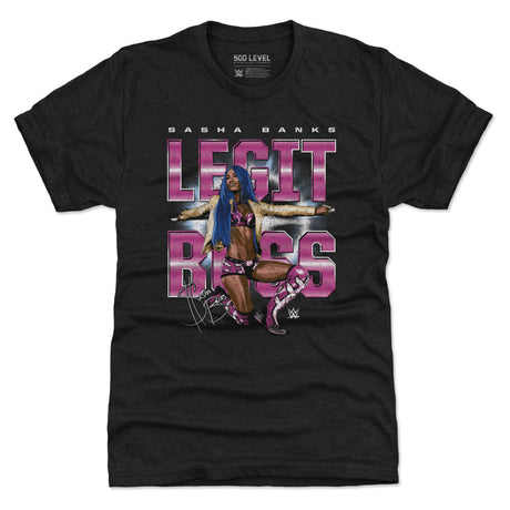 Sasha Banks Men's Premium T-Shirt | 500 LEVEL