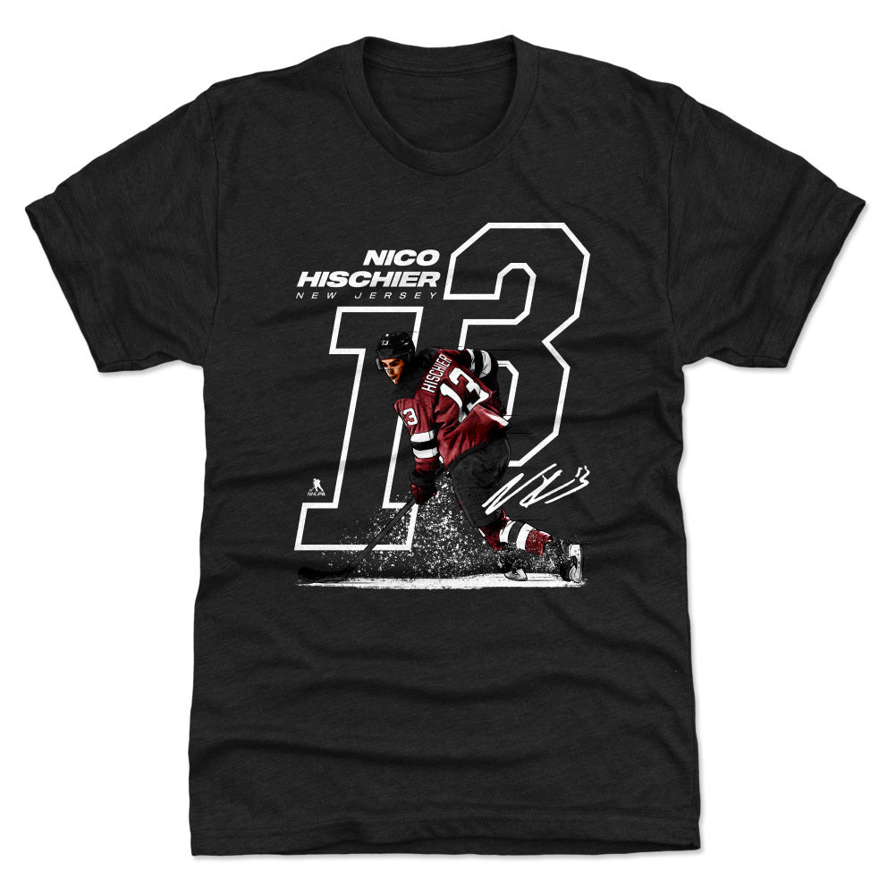 Nico Hischier Men's Premium T-Shirt | 500 LEVEL