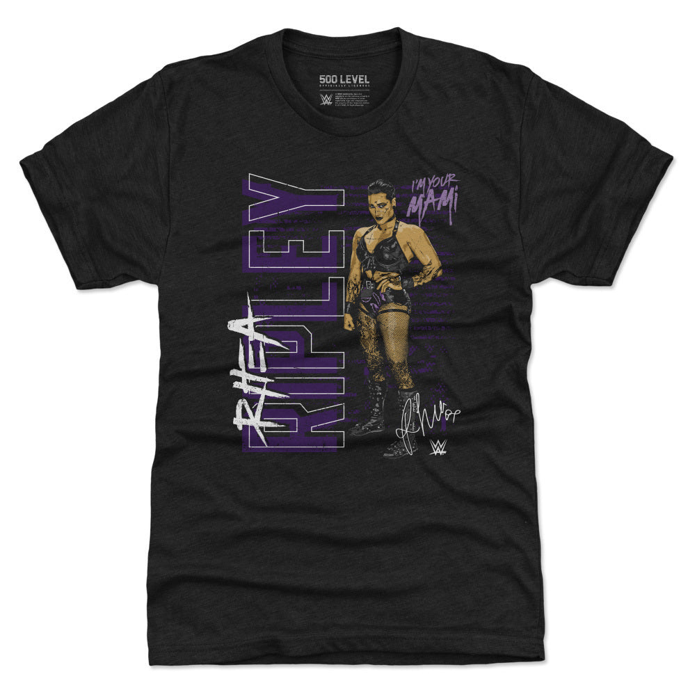 Rhea Ripley Vertical Men's Premium T-Shirt – 500 LEVEL