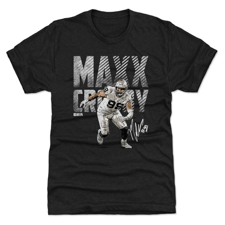 Maxx Crosby Men's Premium T-Shirt | 500 LEVEL