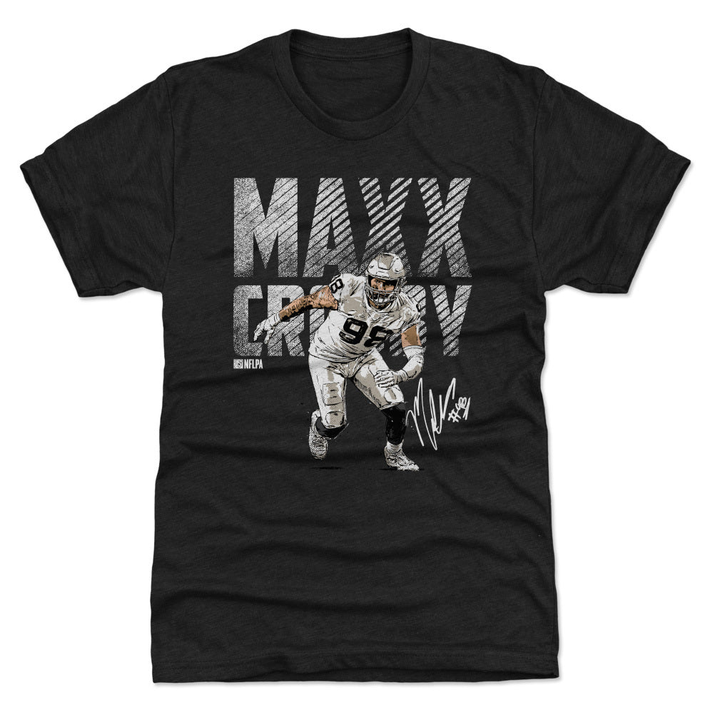Maxx Crosby Men&#39;s Premium T-Shirt | 500 LEVEL