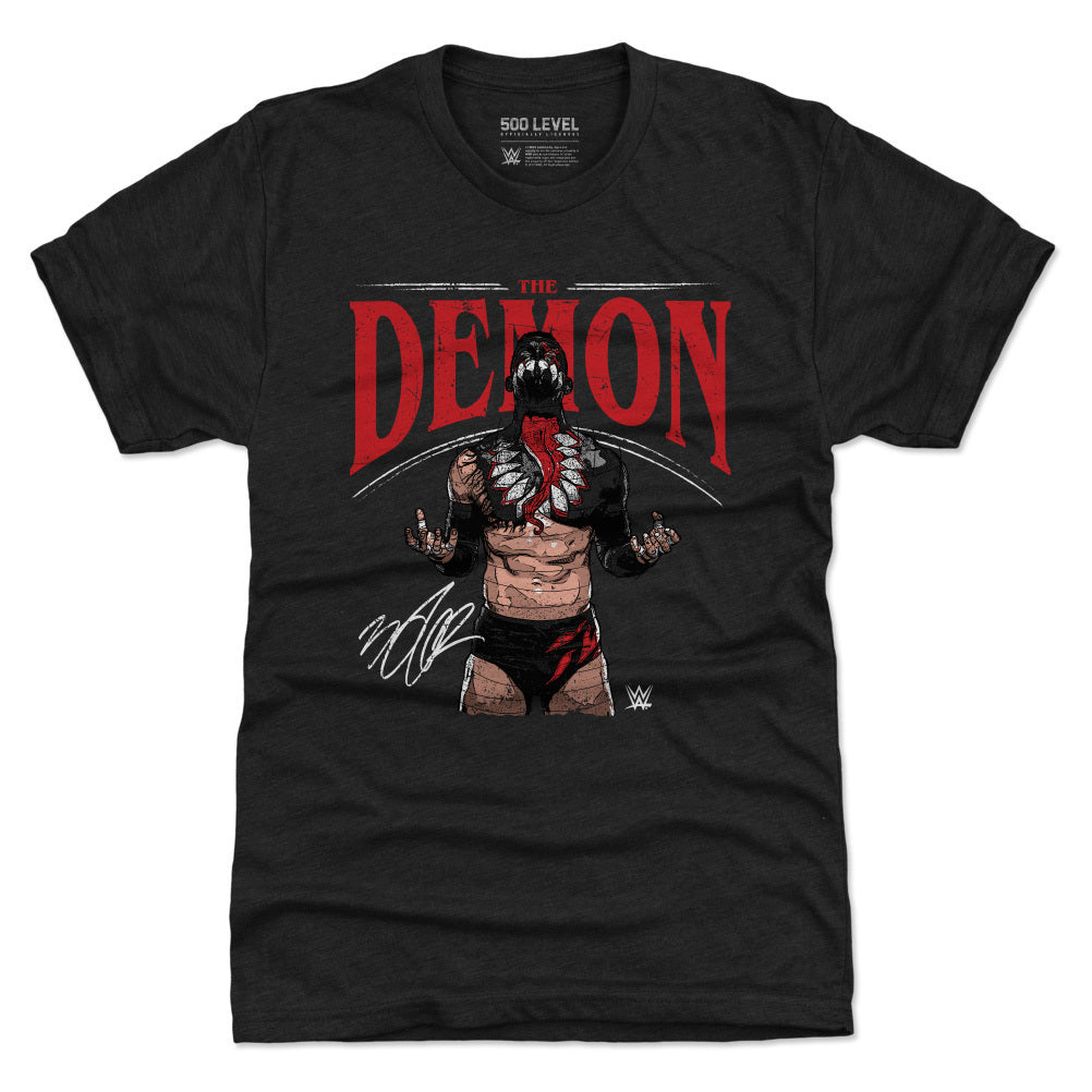 Men\u0027s Black Finn Bálor Demonito T-Shirt WWE THE DEMON Finn Bálor ...