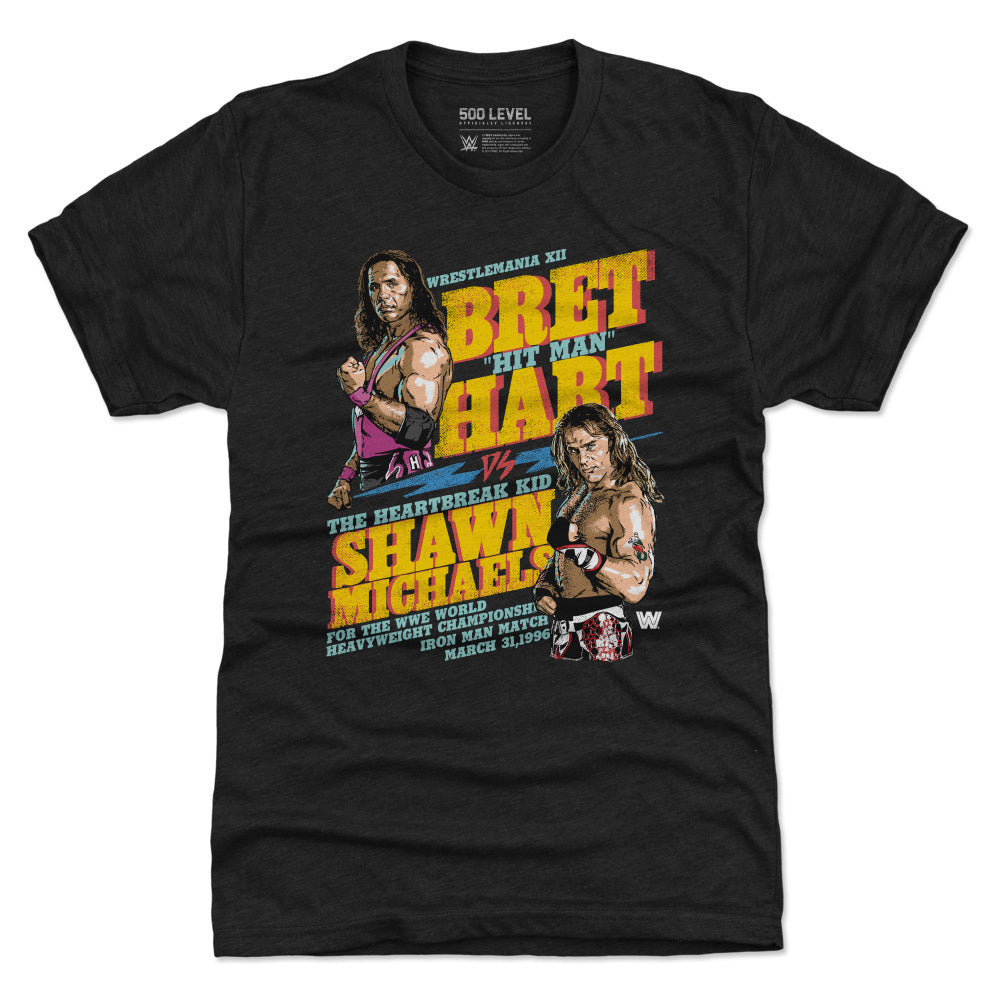 Bret Hart Men's Premium T-Shirt | 500 LEVEL