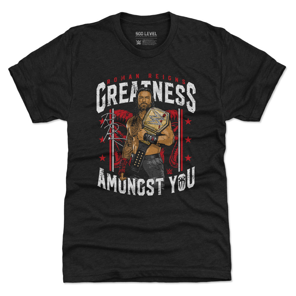 Roman Reigns Men's Premium T-Shirt | 500 LEVEL