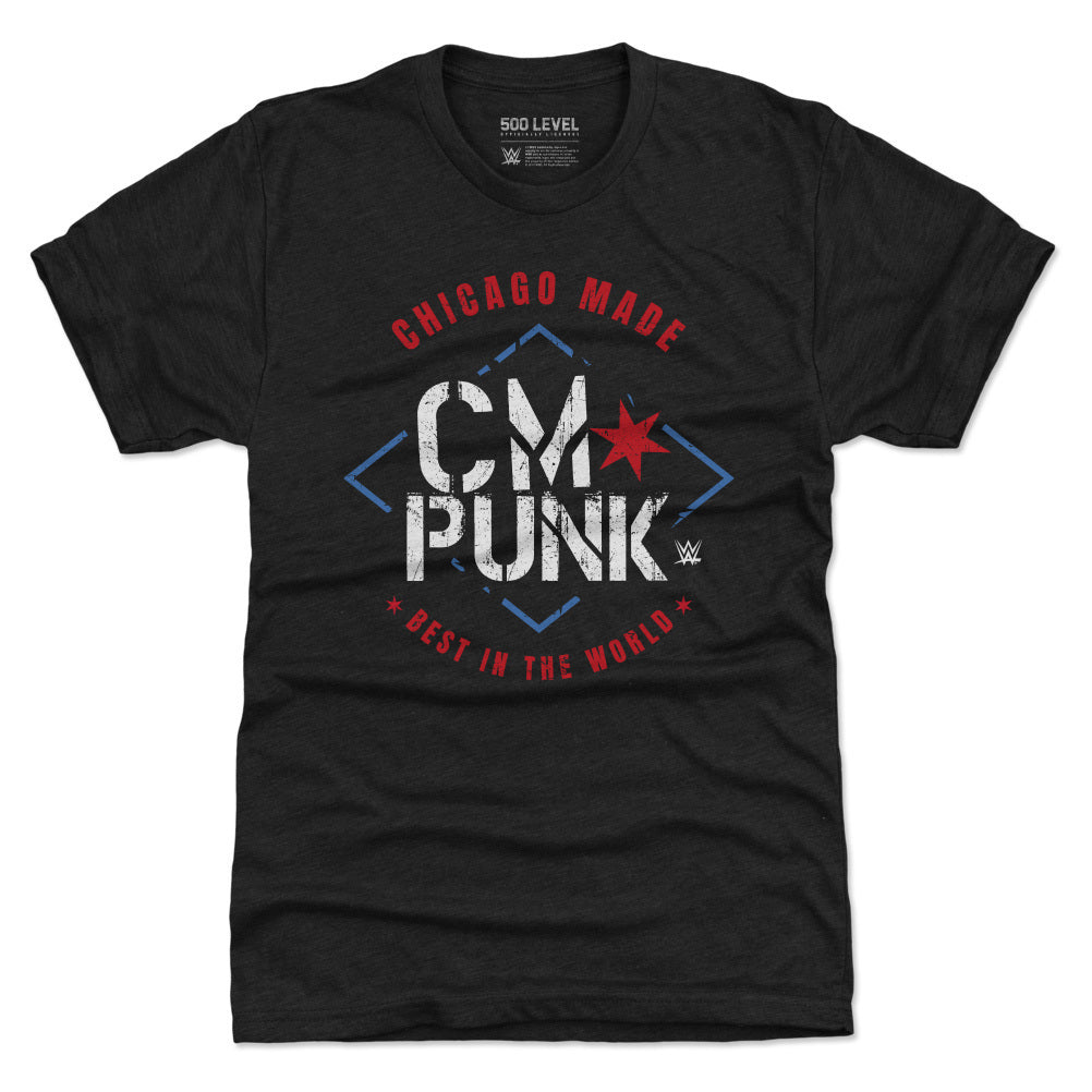 CM Punk Men&#39;s Premium T-Shirt | 500 LEVEL