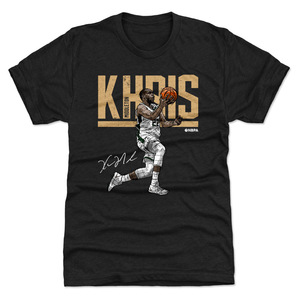 Khris Middleton Men&#39;s Premium T-Shirt | 500 LEVEL