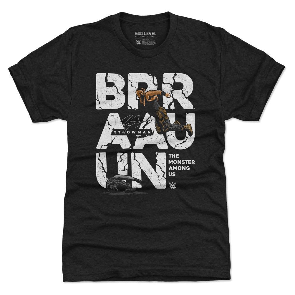 Braun Strowman Men&#39;s Premium T-Shirt | 500 LEVEL