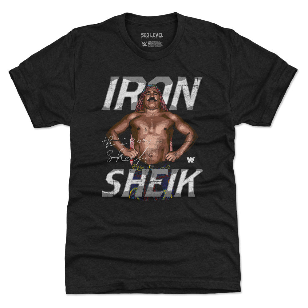 Iron Sheik Men&#39;s Premium T-Shirt | 500 LEVEL