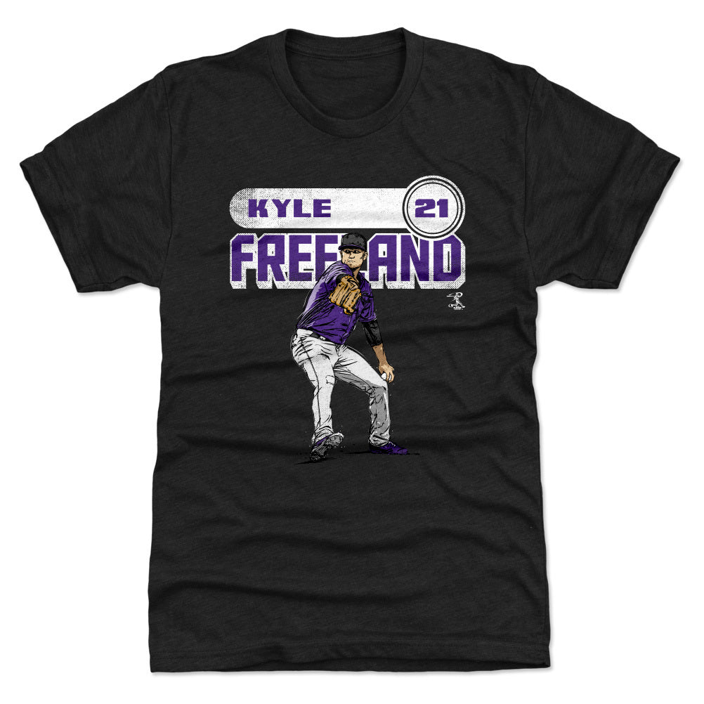 Kyle Freeland Men&#39;s Premium T-Shirt | 500 LEVEL