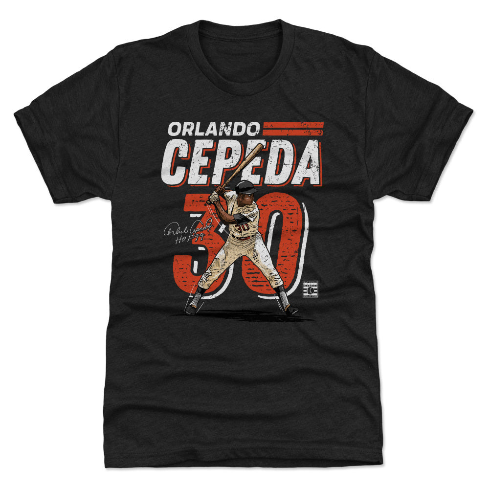 Orlando Cepeda Men's Premium T-Shirt | 500 LEVEL