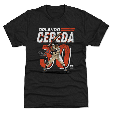 Orlando Cepeda Men's Premium T-Shirt | 500 LEVEL