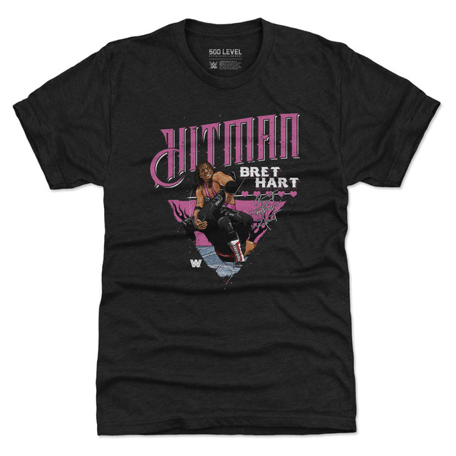 Bret Hart Men's Premium T-Shirt | 500 LEVEL