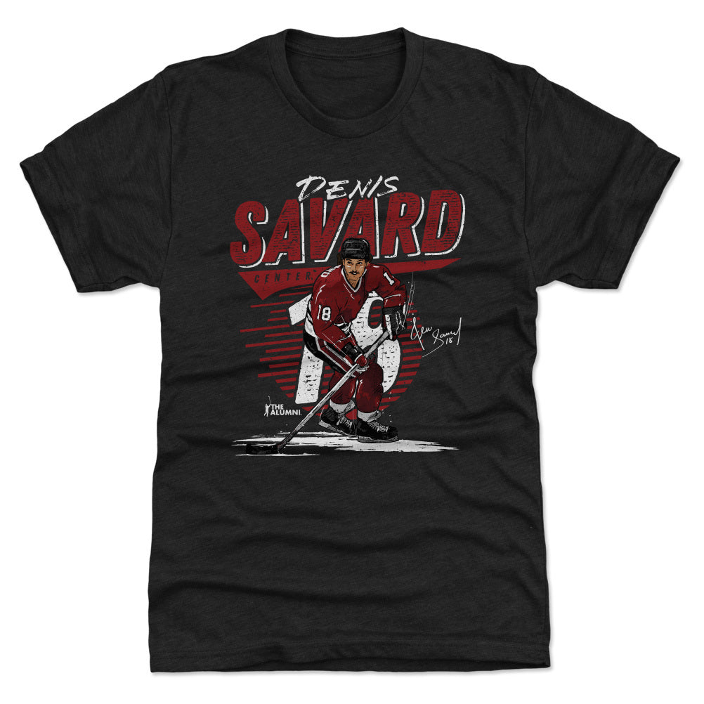 Denis Savard Men's Premium T-Shirt | 500 LEVEL